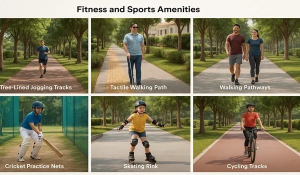 Featured image of Prestige Urban Grove Fitness and Sports Amenities